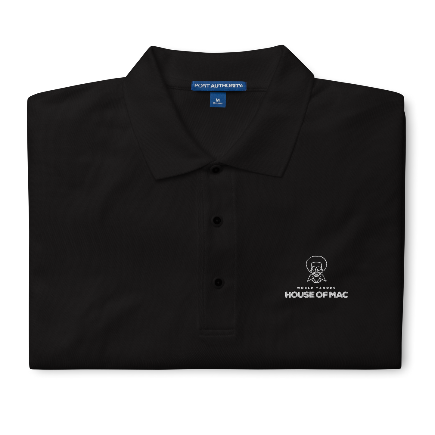 House of Mac Embroidered Polo
