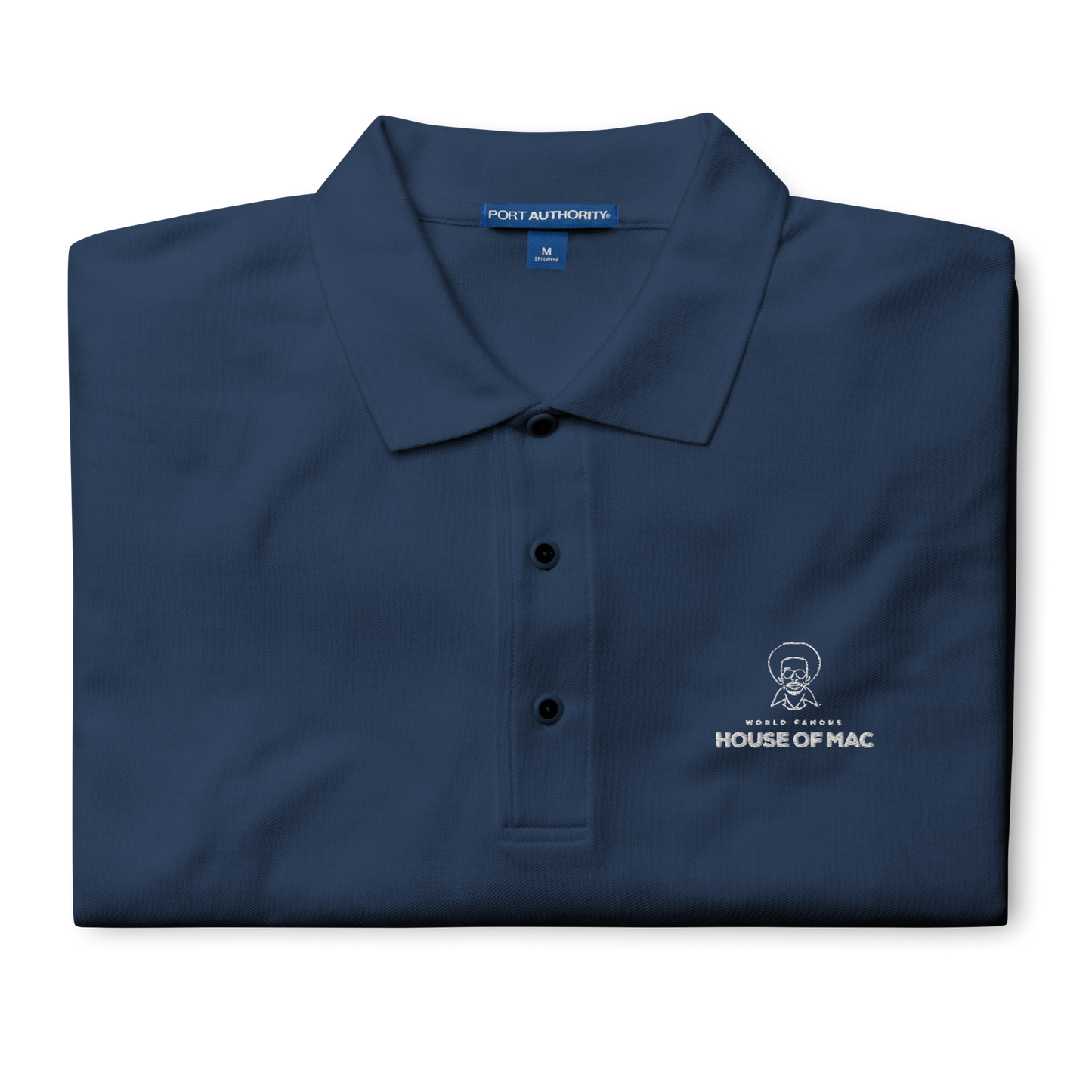 House of Mac Embroidered Polo