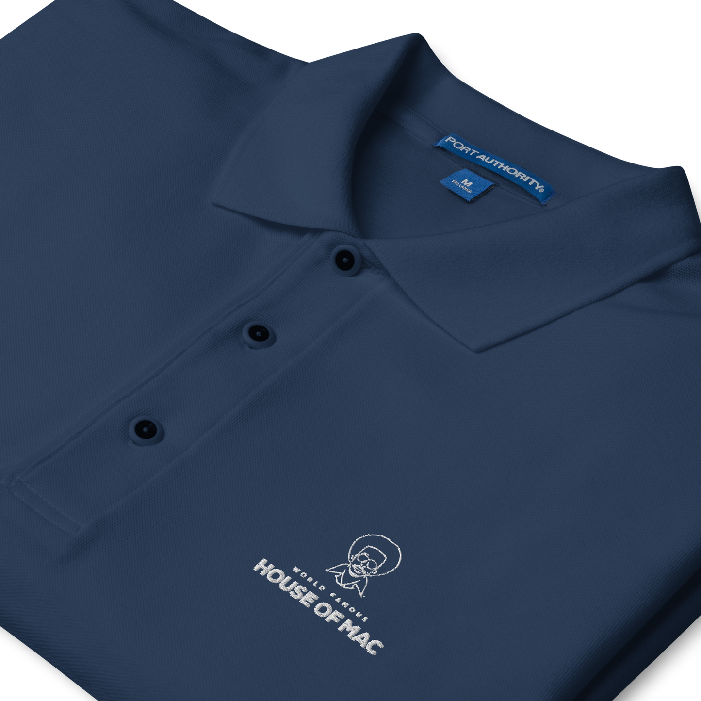 House of Mac Embroidered Polo