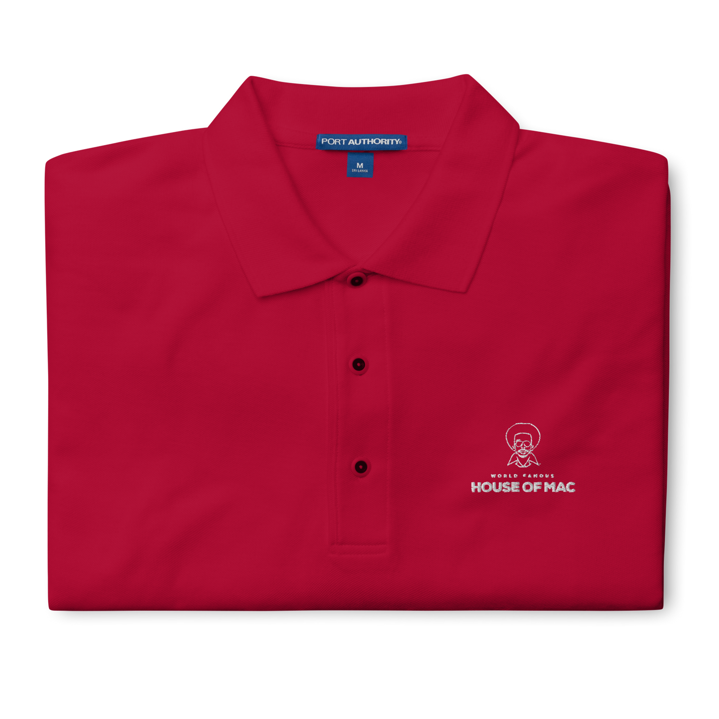 House of Mac Embroidered Polo