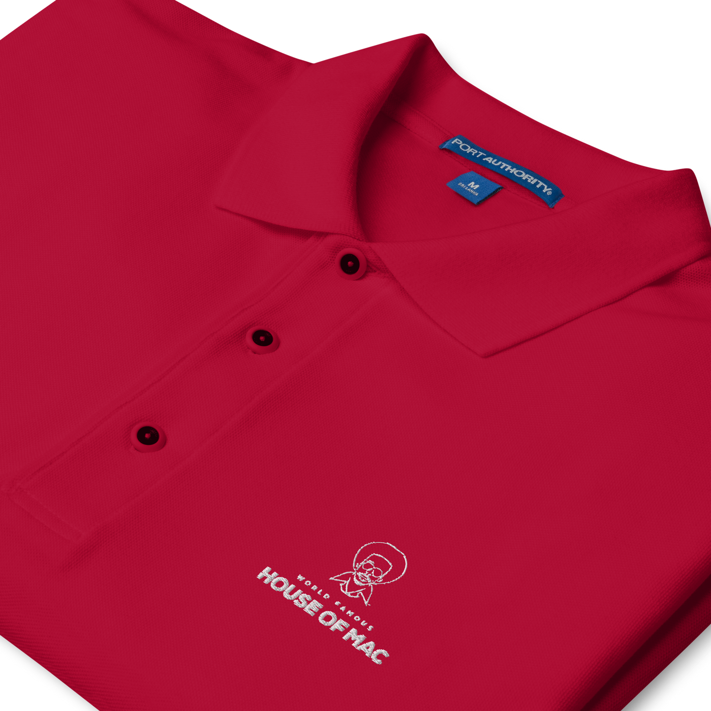 House of Mac Embroidered Polo